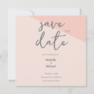 Hochzeits-Calligraphy Modern Save the Date
