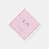 Hochzeits-Cocktail-Papier-Servietten Serviette (Ecke)