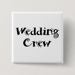 Hochzeits-Crew Button