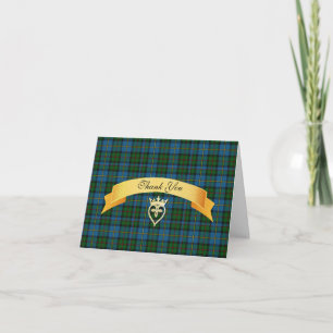 Hochzeits-Dankeskarten der Clan MacLeod Dankeskarte