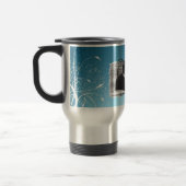Hochzeits-Datums-Reise-Tasse Reisebecher (Links)