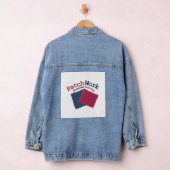 Hochzeits-Denim-Jacken Jeansjacke (Hangar)
