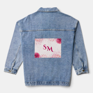 Hochzeits-Denim-Jacken TrendUp Personalisiert Jeansjacke