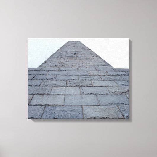 Hochzeits-Denkmal Leinwanddruck (Vorderseite)
