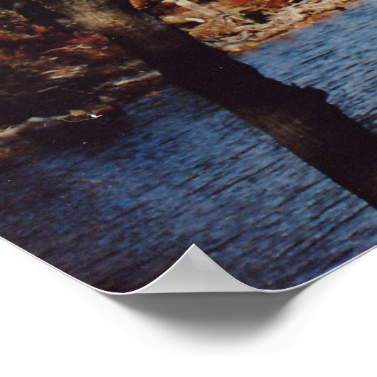 Hochzeits-Denkmal Poster (Ecke)