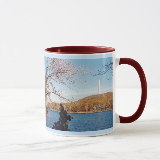 Hochzeits-Denkmal Tasse (Rechts)