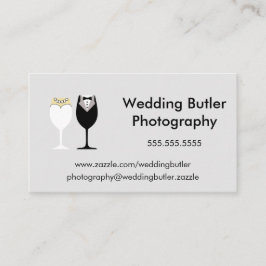 Hochzeits-Dienstleistungsunternehmen-Karte Visitenkarte