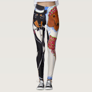 Hochzeits-Doxies   Leggings
