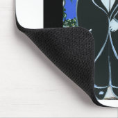 Hochzeits-Doxies Mousepad (Ecke)
