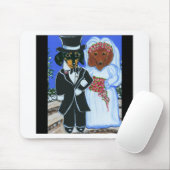 Hochzeits-Doxies Mousepad (Mit Mouse)