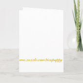 Hochzeits-Einladung Einladung (Rückseite)