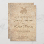 Hochzeits-Einladung Einladung (Vorne/Hinten)