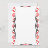 Hochzeits-Einladung Einladung (Rückseite)