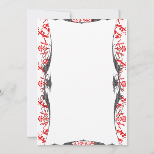 Hochzeits-Einladung Einladung (Rückseite)