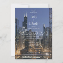 Hochzeits-Einladung in Chicago