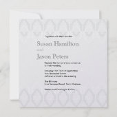 Hochzeits-Einladung - Live - Lachen - Liebe Einladung (Rückseite)