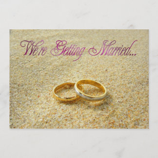 Hochzeits-Einladung Wir heiraten Einladung