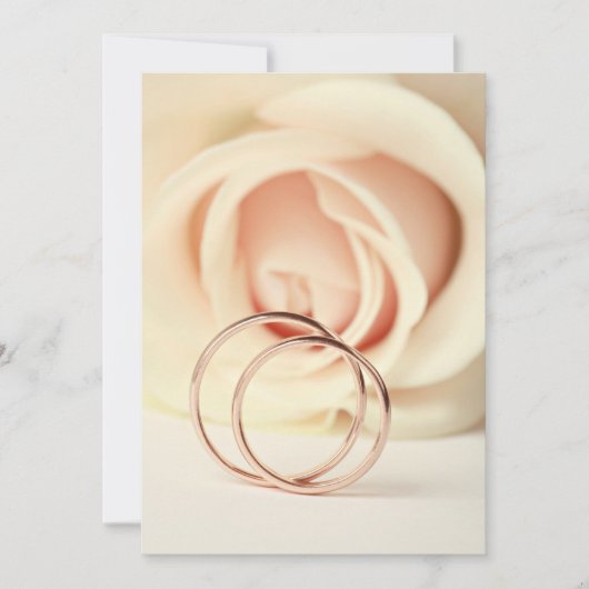 Hochzeits-Einladungen Einladung (Vorderseite)