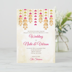 Hochzeits Einladungen Hindu & Hochzeitskarten Hind