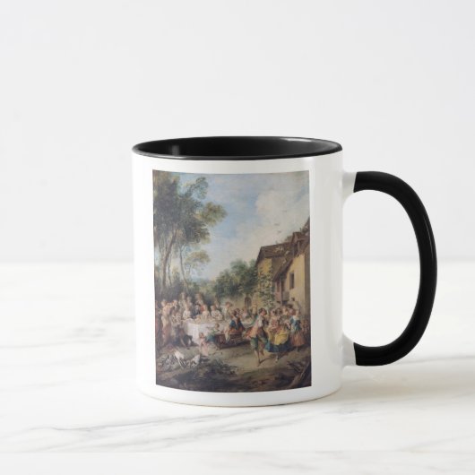 Hochzeits-Fest im Dorf Tasse (Rechts)