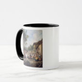 Hochzeits-Fest im Dorf Tasse (Vorderseite Links)