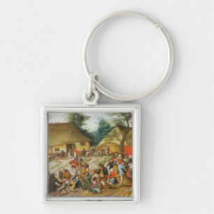 Hochzeits-Fest Schlüsselanhänger