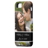 Hochzeits-Foto-Andenken Case-Mate iPhone Hülle (Rückseite Links)