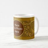 Hochzeits-Foto-Schablone Kaffeetasse (VorderseiteRechts)
