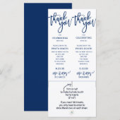 Hochzeits-Fotobooth-Rahmen-Inserts - (Navy Blau) (Vorne/Hinten)