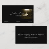 Hochzeits-Fotograf-BrautVisitenkarte Visitenkarte (Vorne/Hinten)