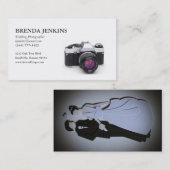 Hochzeits-Fotograf-Visitenkarte… - Besonders Visitenkarte (Vorne/Hinten)