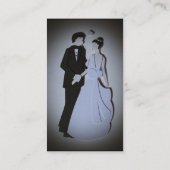 Hochzeits-Fotograf-Visitenkarte… - Besonders Visitenkarte (Rückseite)