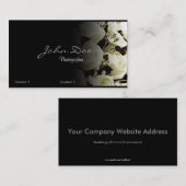 Hochzeits-Fotografie-Visitenkarte Visitenkarte (Vorne/Hinten)