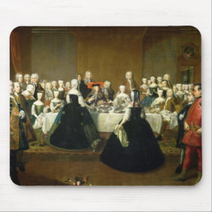 Hochzeits-Frühstück Mousepad