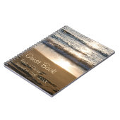 Hochzeits-Gast-Buch-Welle am Notizblock (Linke Seite)