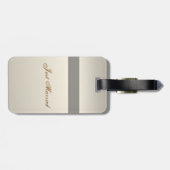 Hochzeits-Gepäckanhänger Gepäckanhänger (Rückseite horizontal)