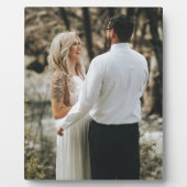 Hochzeits-Geschenke Fotoplatte (Vorderseite)