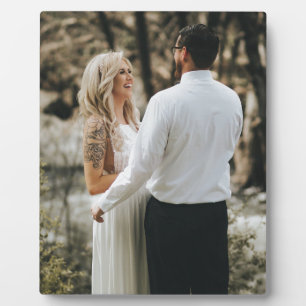 Hochzeits-Geschenke Fotoplatte