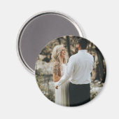 Hochzeits-Geschenke Magnet (Vorderseite/Rückseite)