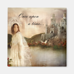 Hochzeits-Geschenke Prinzessin-Fantasy Castle Magnet