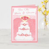 Hochzeits-Glückwunsch-Gruß-Karte Karte (Gelbe Blume)