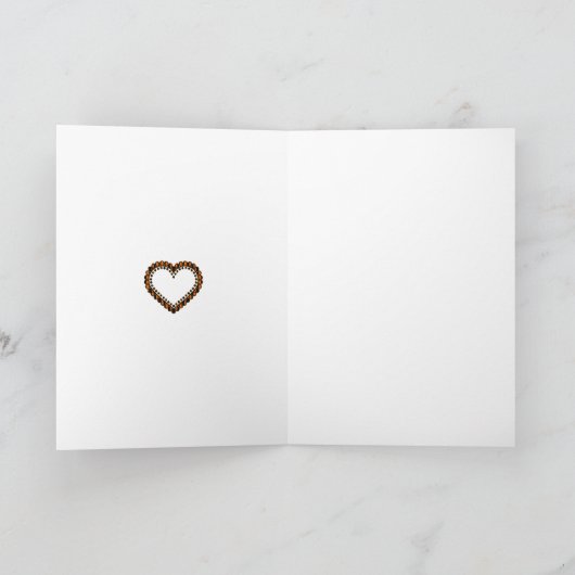 Hochzeits-Glückwünsche für Halloween-Hochzeit Karte (Innenseite)