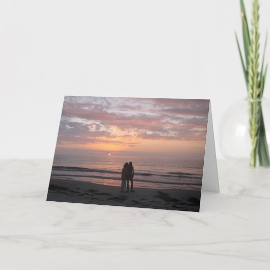 Hochzeits-Glückwünsche Karte (Vorderseite)