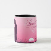 Hochzeits-, Jubiläums-Tasse | Romantisches Valenti Tasse (Zentrum)