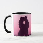Hochzeits-, Jubiläums-Tasse | Romantisches Valenti Tasse (Links)