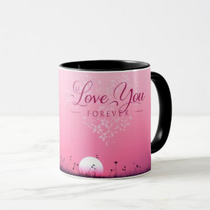 Hochzeits-, Jubiläums-Tasse Romantisches Valenti Tasse