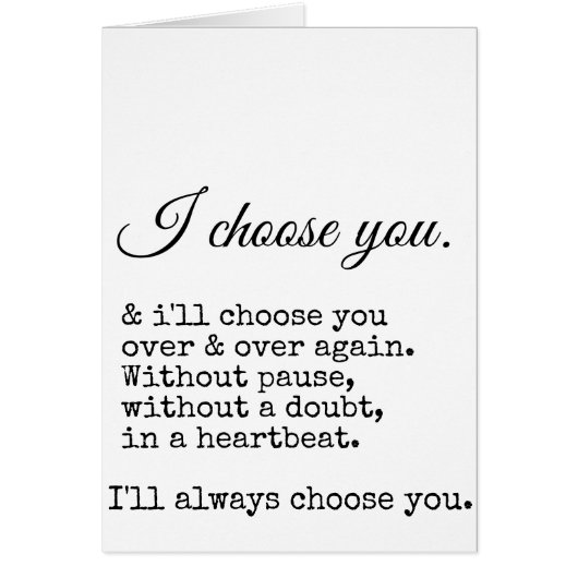 Hochzeits-Karte (Vorne)