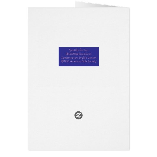 Hochzeits-Karte (Hinten)