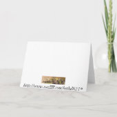 Hochzeits-Karte 10 Karte (Rückseite)