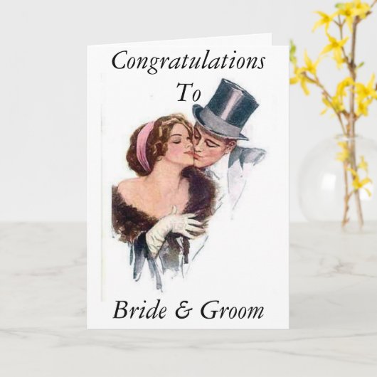 Hochzeits-Karte 5 Karte (Gelbe Blume)